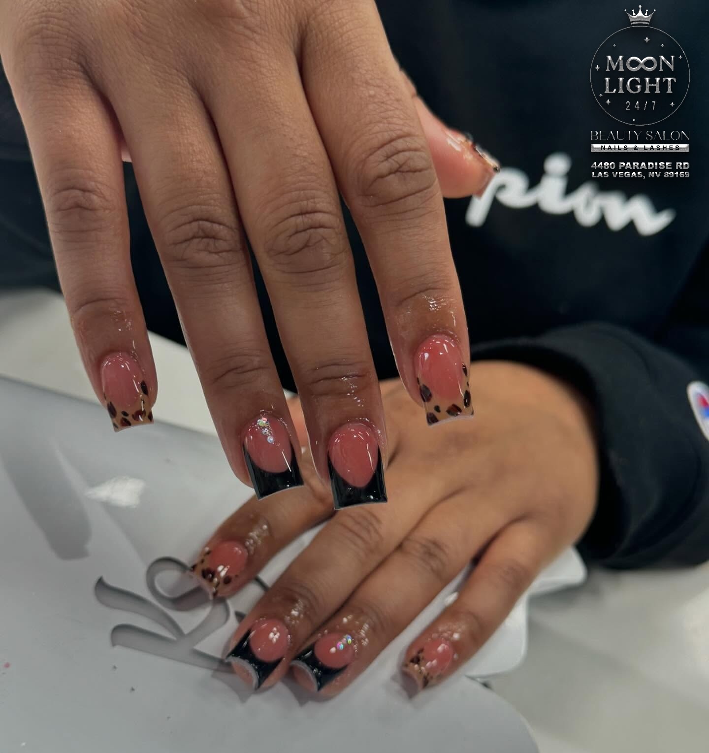 24/7 Moonlight Nails & Lashes Salon in Paradise, Las Vegas, NV 89169